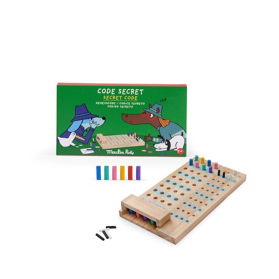 Moulin Roty Jeu Code secret Les Loufoques Multicolore 