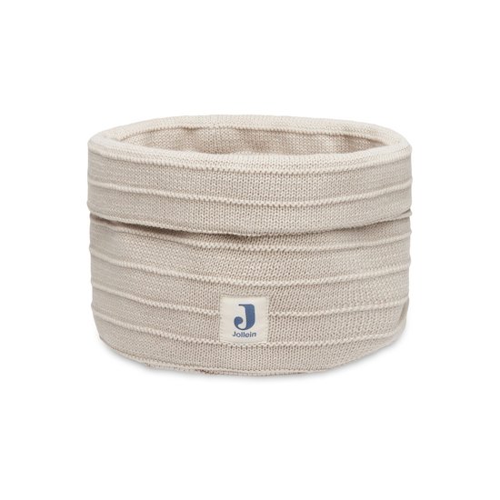 Jollein Panier de rangement Pure Knit Nougat 