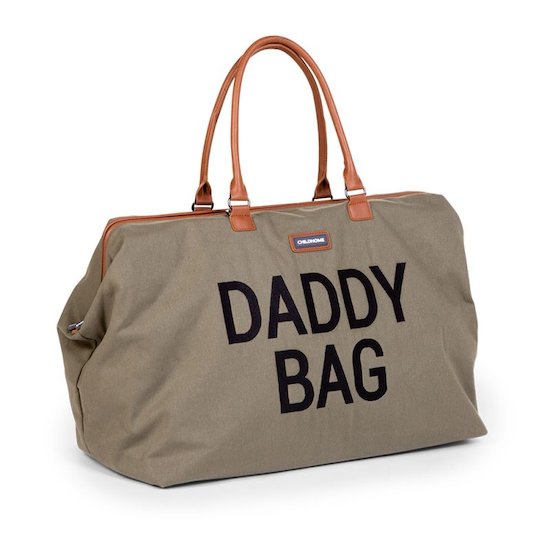 Childhome Sac week-end Daddy bag kaki   Childhome Sac week-end Daddy bag kaki