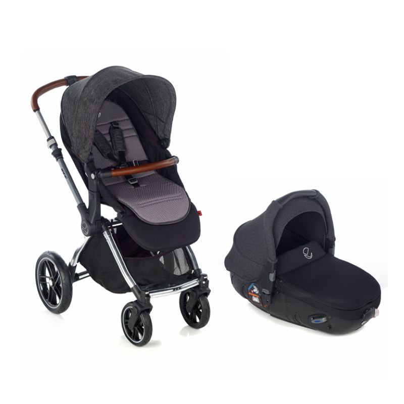 Duo poussette Kawai avec nacelle Matrix light 2 NOIR Jané