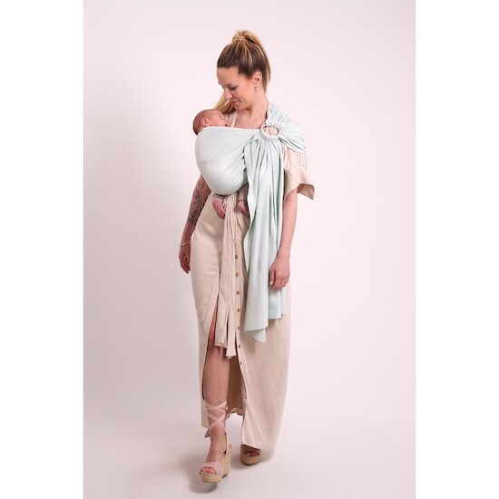 Love Radius by JPMBB Echarpe Tissée Sans Nœud Azur Clair 