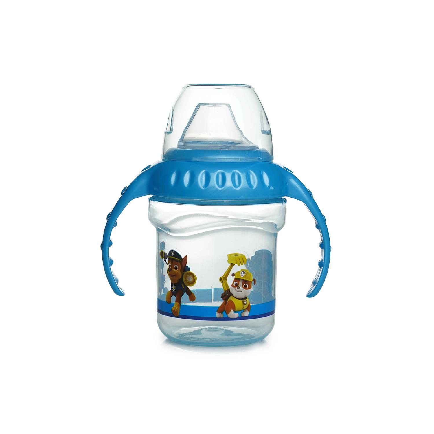Tasse à poignées Bec Silicone Pat'Patrouille BLEU Thermobaby