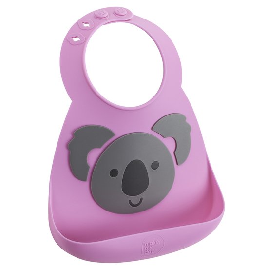 BB&Co Bavoir silicone souple Make my day Koala 