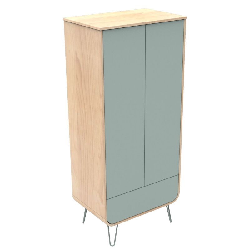 Armoire pieds fil Galopin BLEU Sauthon Original