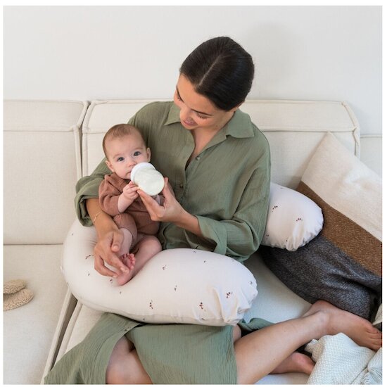 Doomoo Coussin de maternité Buddy Mushrooms Beige  Doomoo Coussin de maternité Buddy Mushrooms Beige