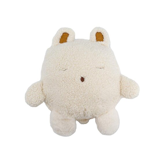 Domiva Peluche reversible boubou Beige 30 cm