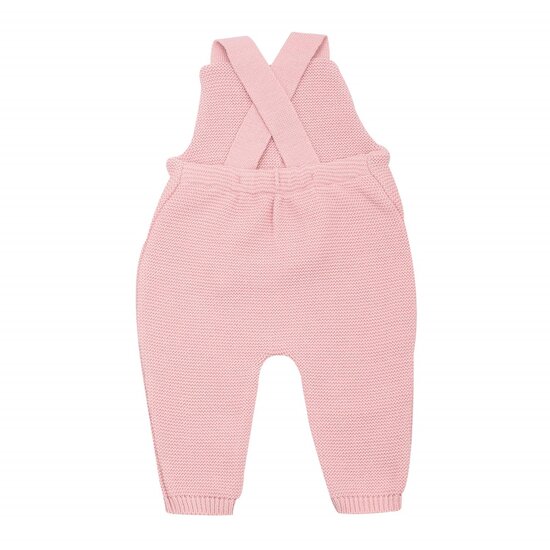 Trois Kilos Sept Salopette Maille Vieux Rose 1-3 mois Trois Kilos Sept Salopette Maille Vieux Rose 1-3 mois