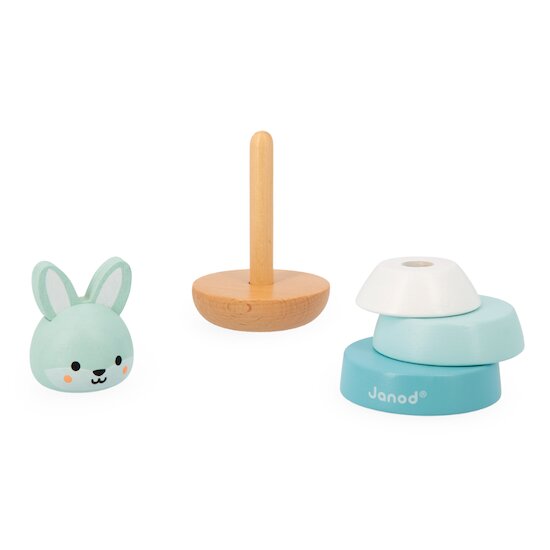 Janod Empilable lapin Wwf®  Janod Empilable lapin Wwf®