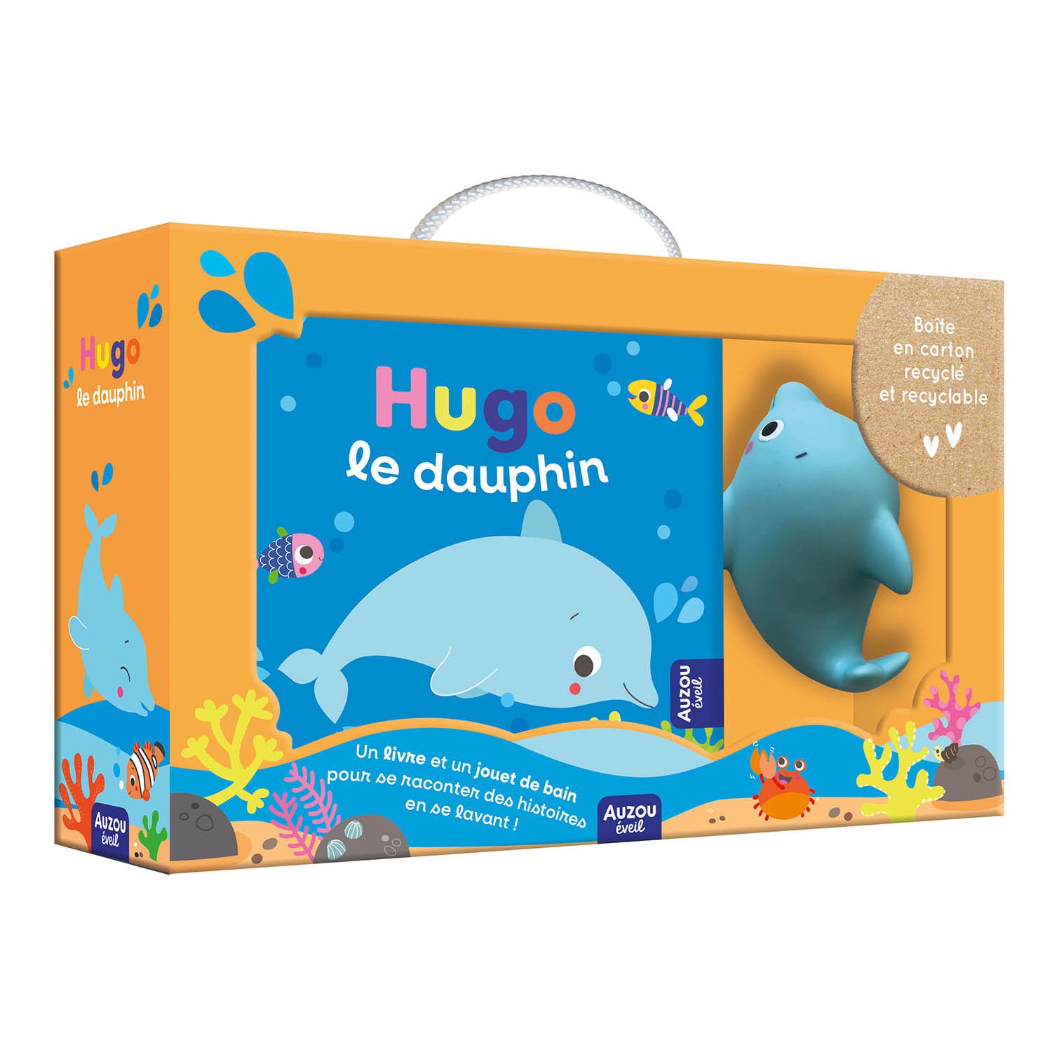 Livre Hugo le dauphin (valisette carton) MULTICOLORE Auzou