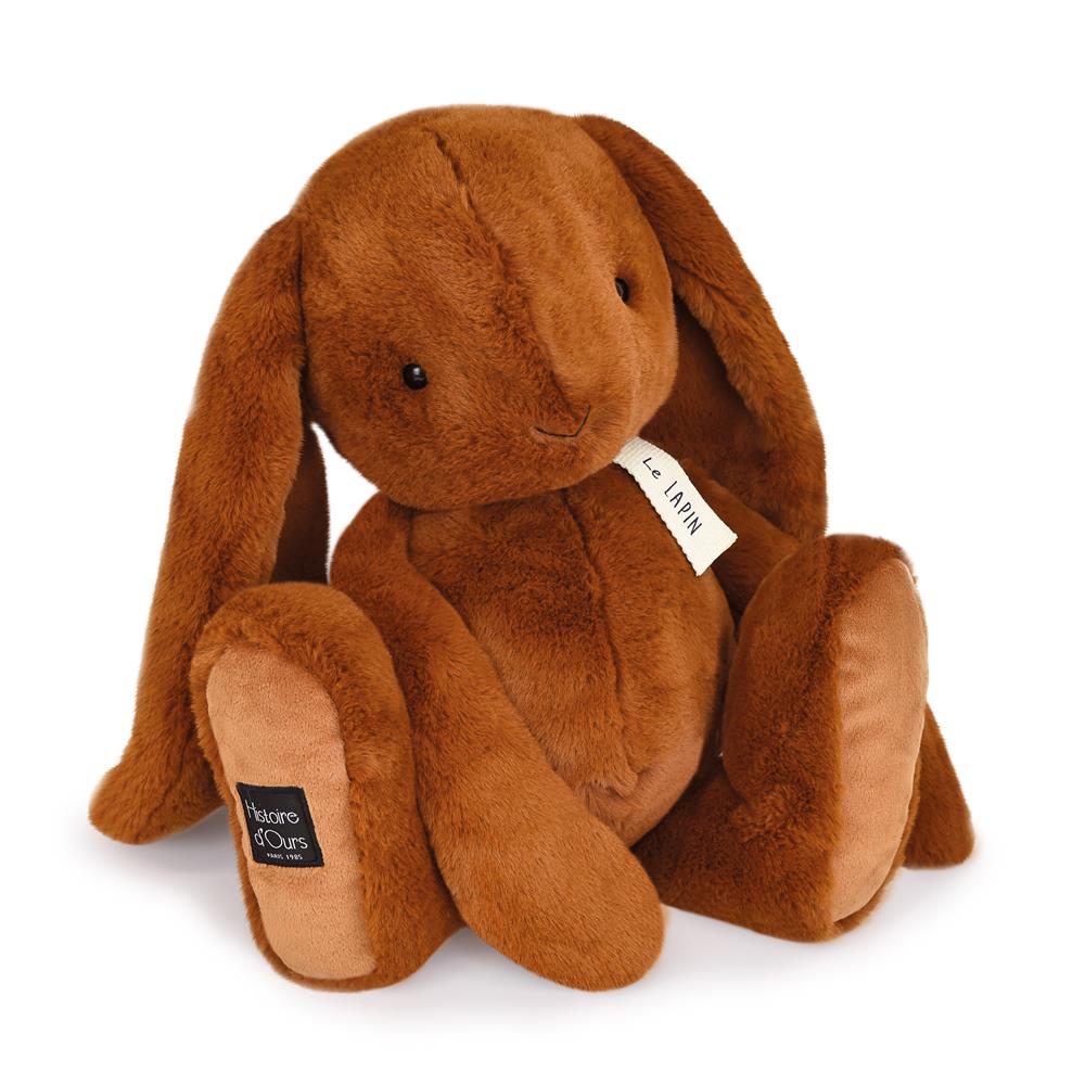 HISTOIRE D'OURS - Peluche Lapin 50 cm MARRON Histoire d'Ours