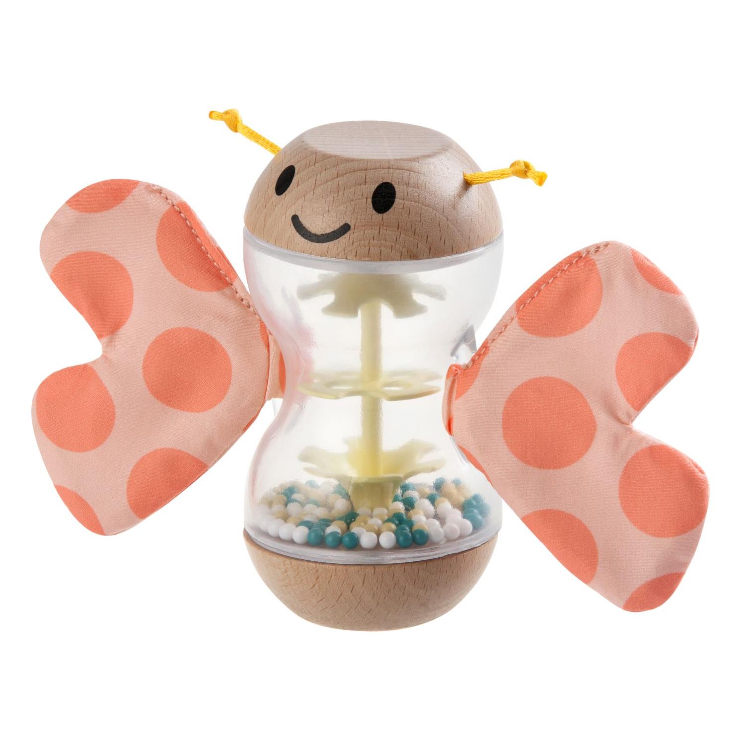Hape - Jouet Bâton de pluie papillon ROSE Hape
