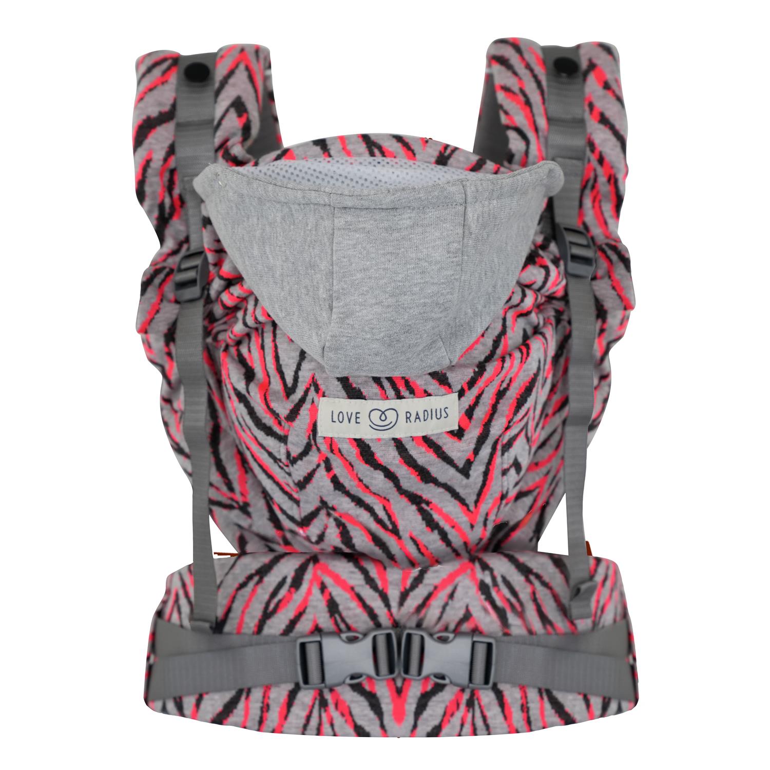 Porte-bébé HoodieCarrier 2 ROSE Love Radius by JPMBB