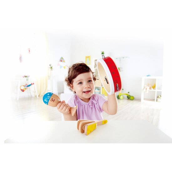 Hape Jouet ensemble de percussions junior Multicolore  Hape Jouet ensemble de percussions junior Multicolore