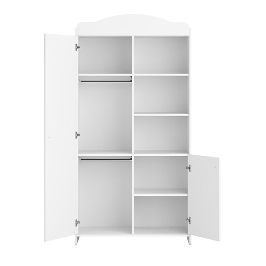 Vox Armoire 2 portes Megeve  Blanc  Vox Armoire 2 portes Megeve  Blanc