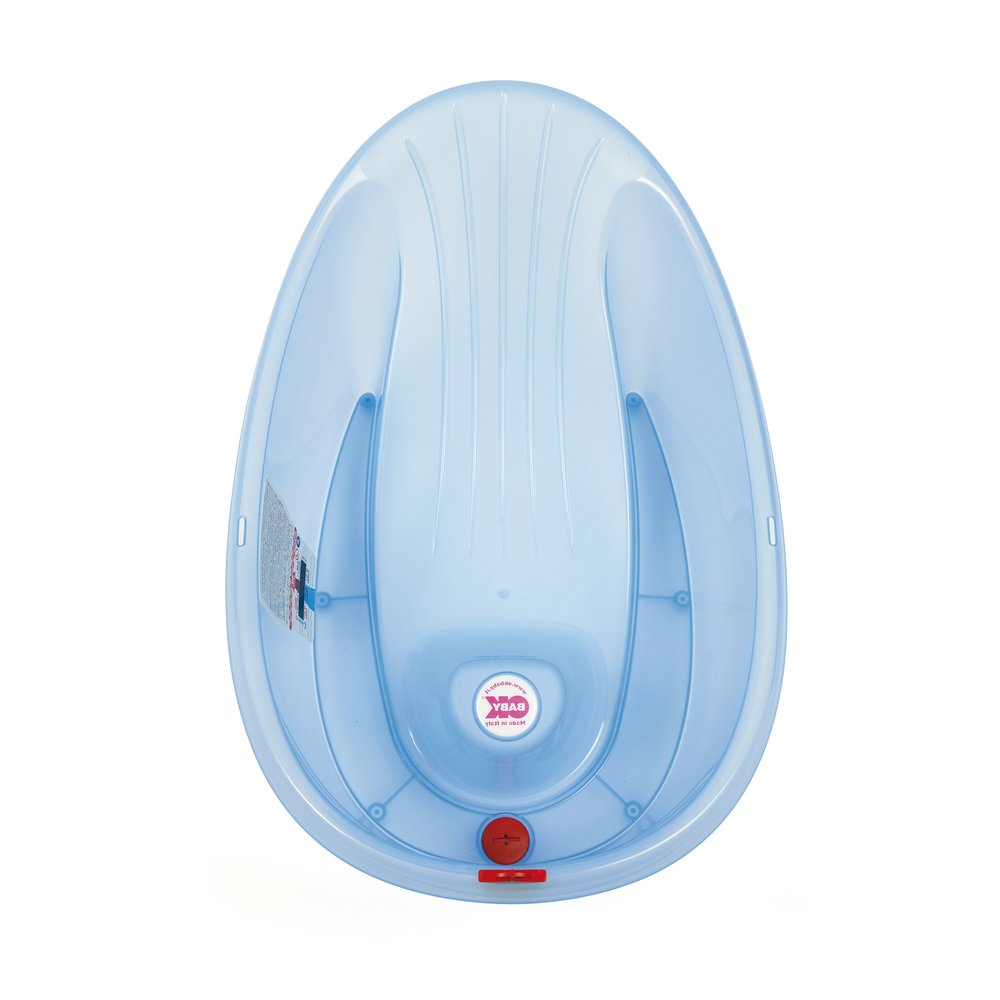 Baignoire Onda Baby bleu translucide BLEU OkBaby