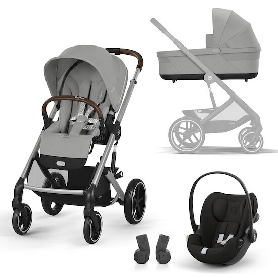 Cybex Trio BALIOS S LUX Noir – MOON BLACK | CYBEX  Stone Grey 