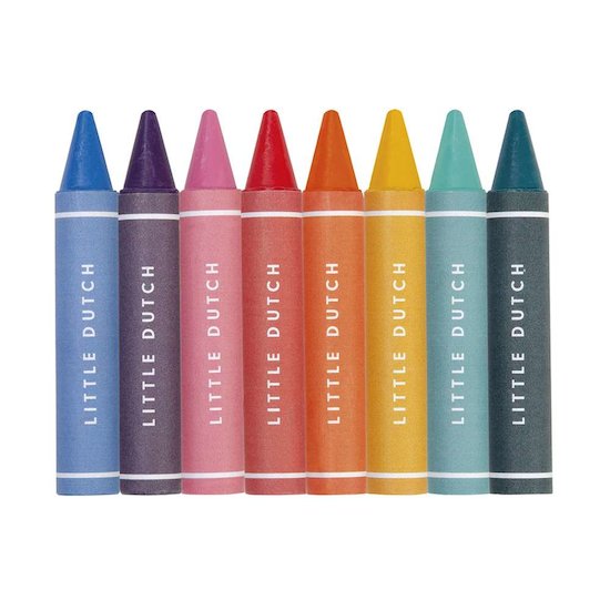 Little Dutch Crayons de cire Multicolore 