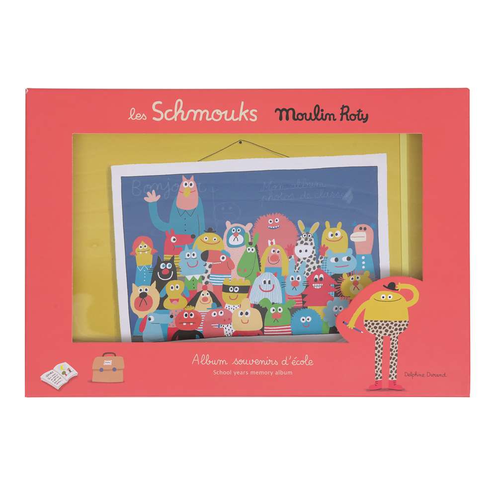 Album souvenirs d'école Les Schmouks MULTICOLORE Moulin Roty