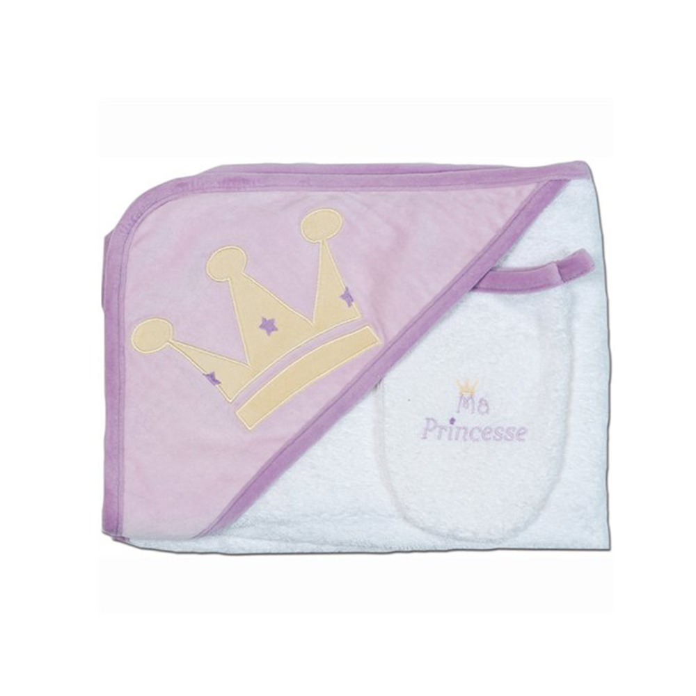 Cape de bain Princesse ROSE Les Chatounets