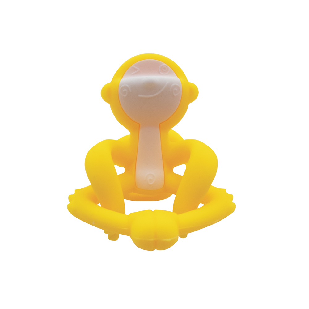 Jouet de dentition Singe câlin JAUNE BabyToLove