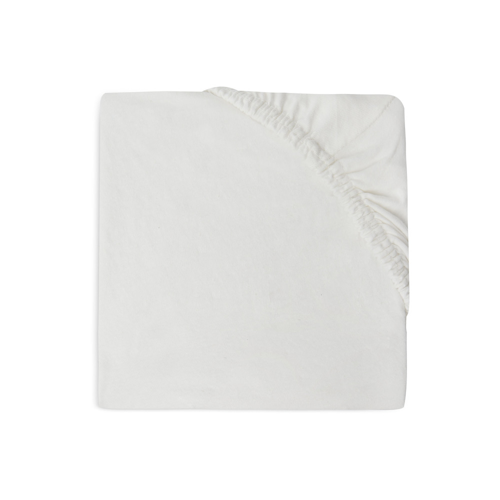 Jollein - Drap-housse Jersey BLANC Jollein