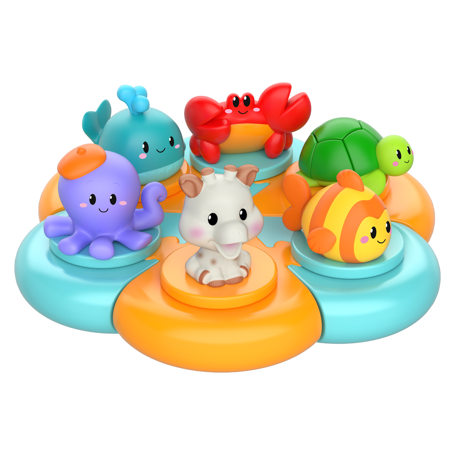 Sophie la Girafe - Nouveau Puzzle De Bain MULTICOLORE Sophie la girafe