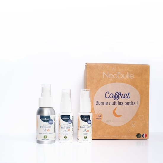 Néobulle Coffret détente et sommeil paisible Bonne nuit les petits  