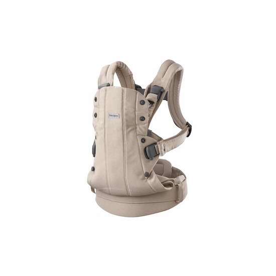 BabyBjörn Porte-bébé harmony mélange tissé chiné Beige clair   BabyBjörn Porte-bébé harmony mélange tissé chiné Beige clair