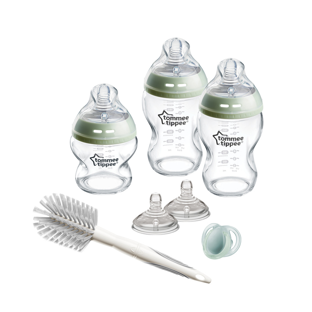 Coffret Naissance Verre Natural Start Mixte BLANC Tommee Tippee