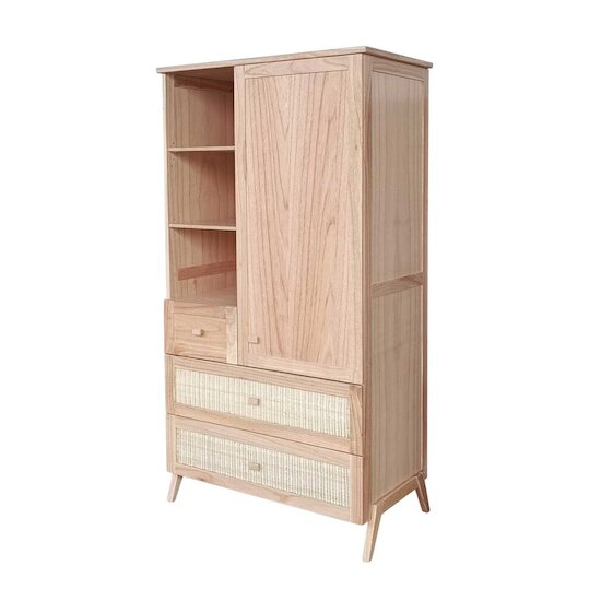 Théo Armoire Marelia Bois Naturel  Théo Armoire Marelia Bois Naturel