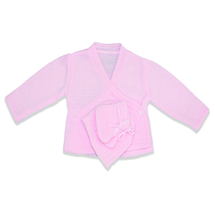 Les Chatounets - Brassière + Bonnet + Chaussons Flora ROSE Les Chatounets