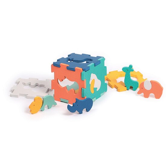 Ludi Dalles en mousse Animaux Multiolore 
