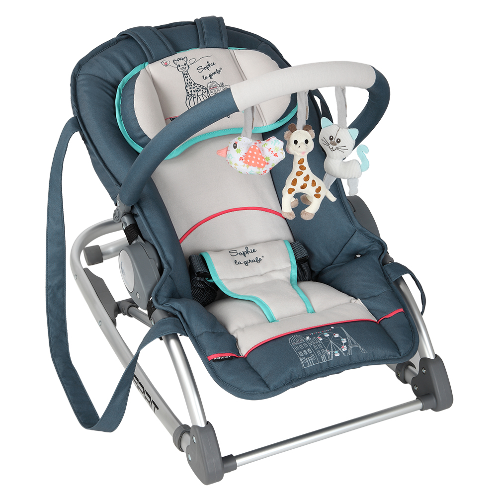 Transat Balancelle Spirit Sophie La Girafe® Sunrise RENOLUX, Vente en ligne  de Transat bébé