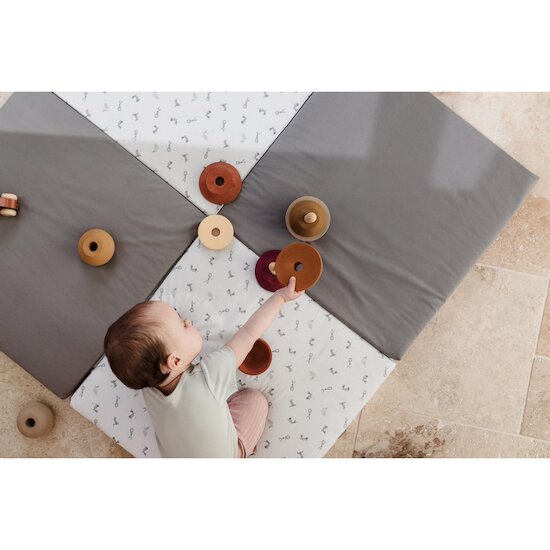 Candide Tapis de motricité Imprime Lapins 