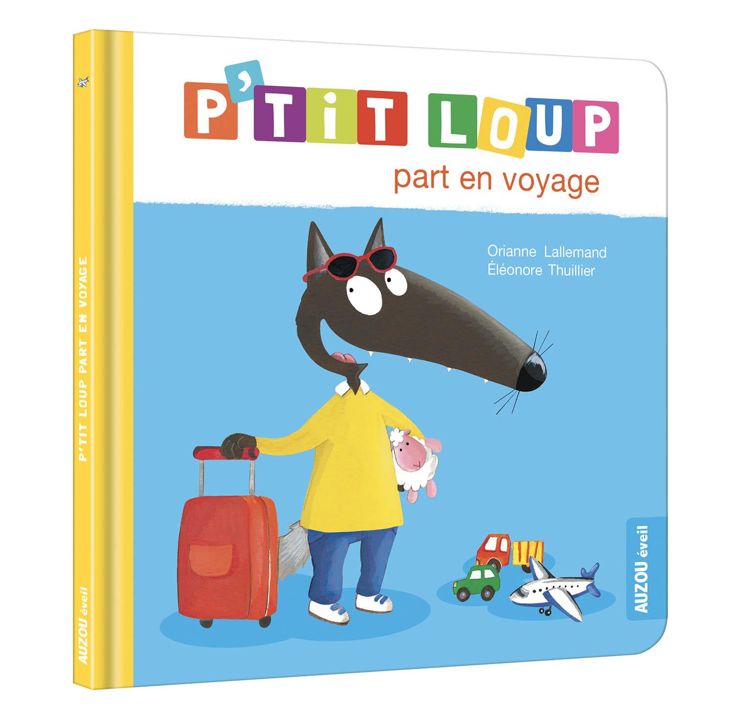 P'tit loup part en voyage MULTICOLORE Auzou