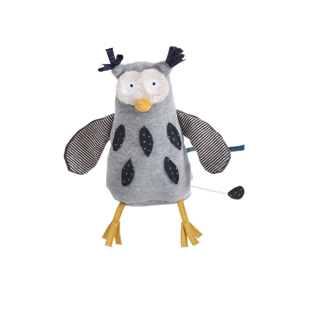 Poupée musique hibou Les Moustaches MULTICOLORE Moulin Roty