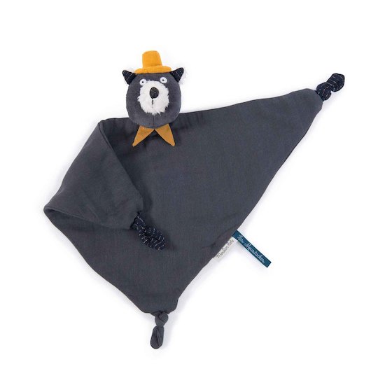 Moulin Roty Doudou lange Alphonse Les Moustaches   Moulin Roty Doudou lange Alphonse Les Moustaches