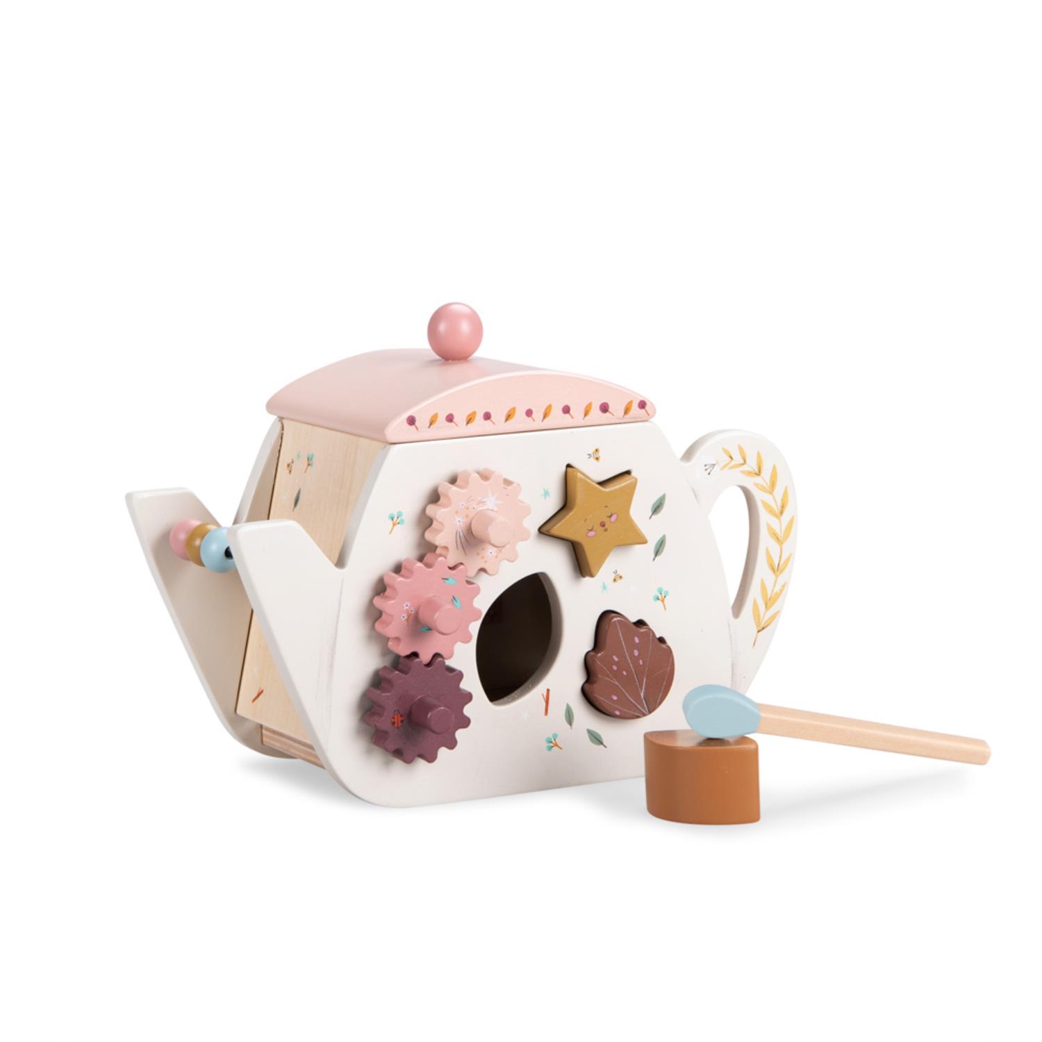 Théière d'activités ROSE Moulin Roty