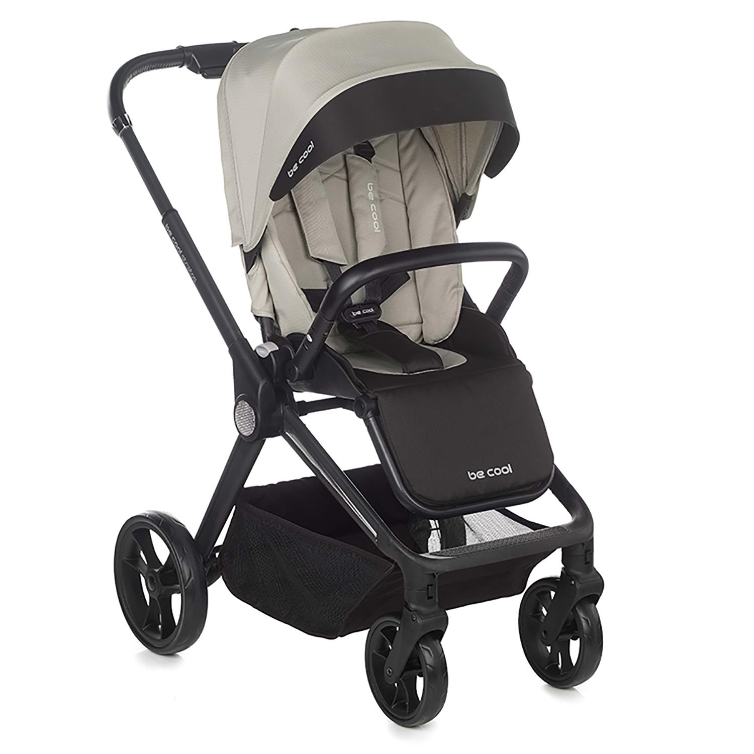 Be cool - Poussette Stratos + adaptateurs coque BEIGE Be cool