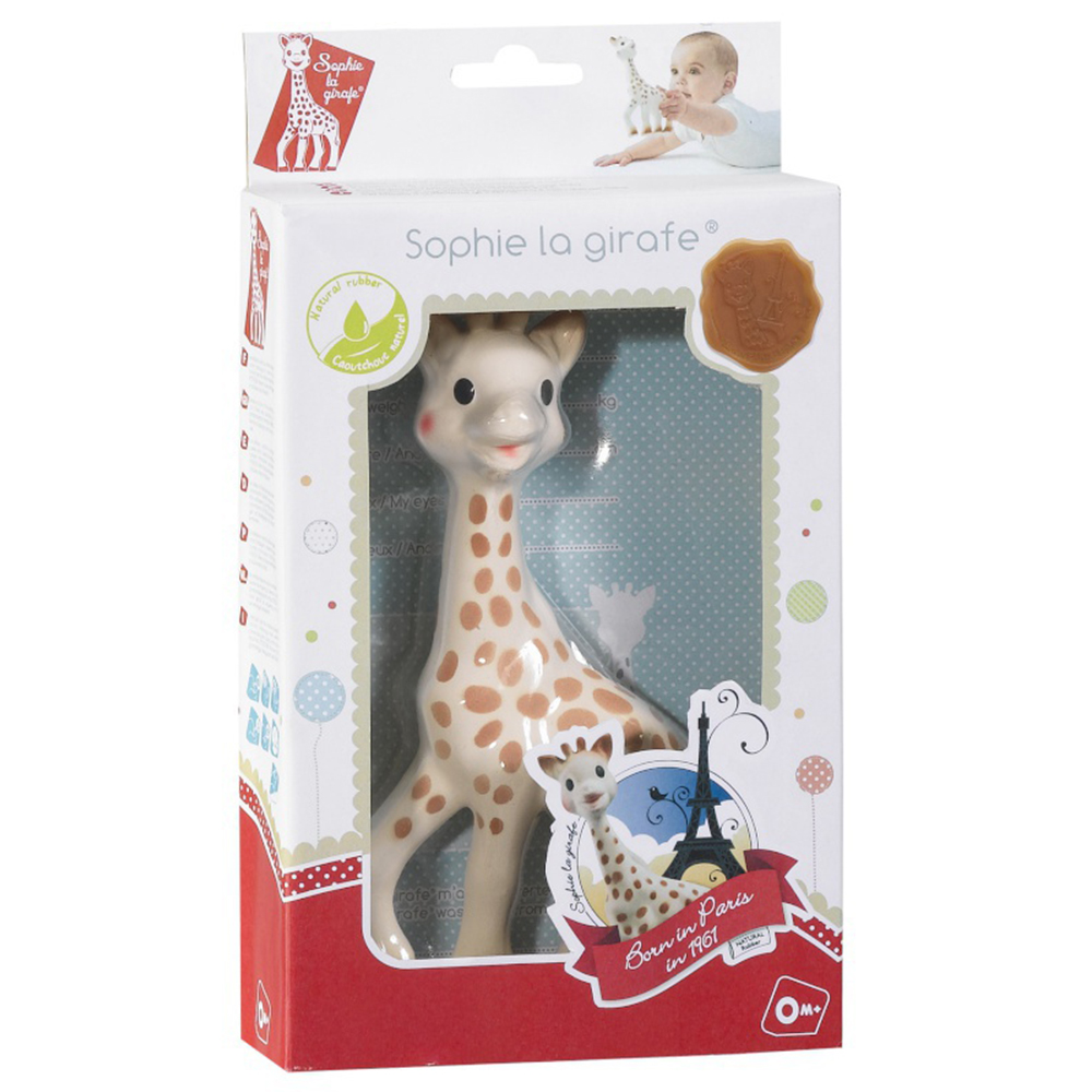 Balle sensorielle - Sophie la girafe caoutchouc bébé baby so pure
