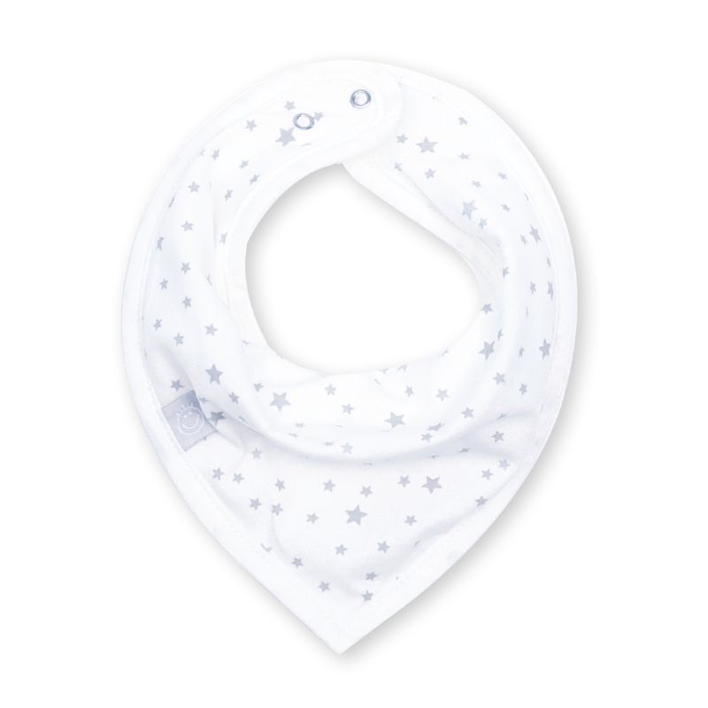 Bavoir bandana Jersey BLANC Bemini