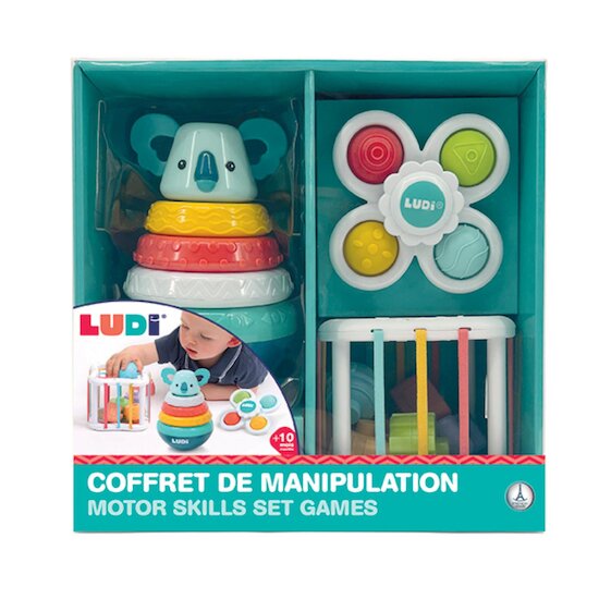 Ludi Coffret jeu de manipulation Multicolore  Ludi Coffret jeu de manipulation Multicolore