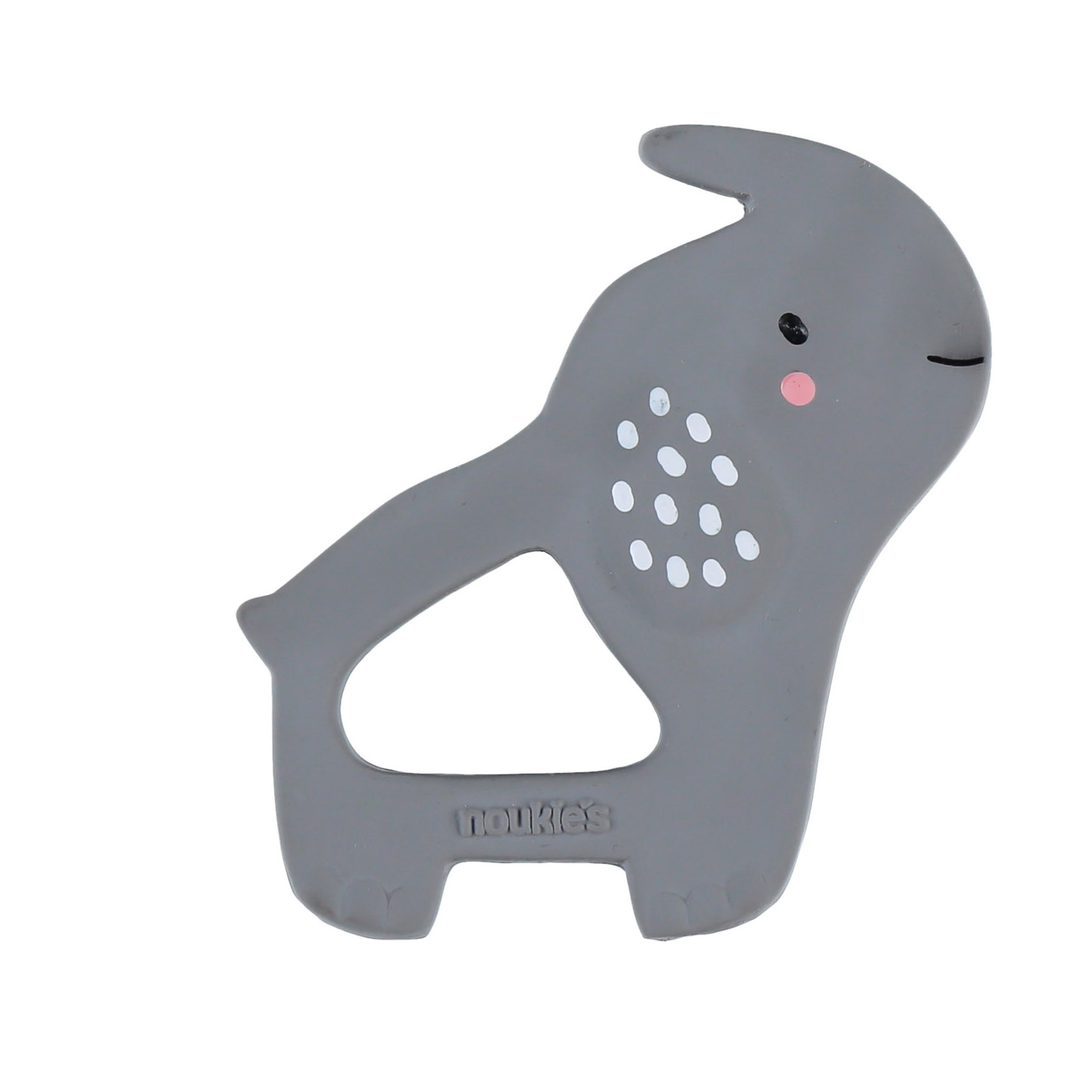 Noukie's - Anneau dentition caoutchouc Mix and Match GRIS Noukie's
