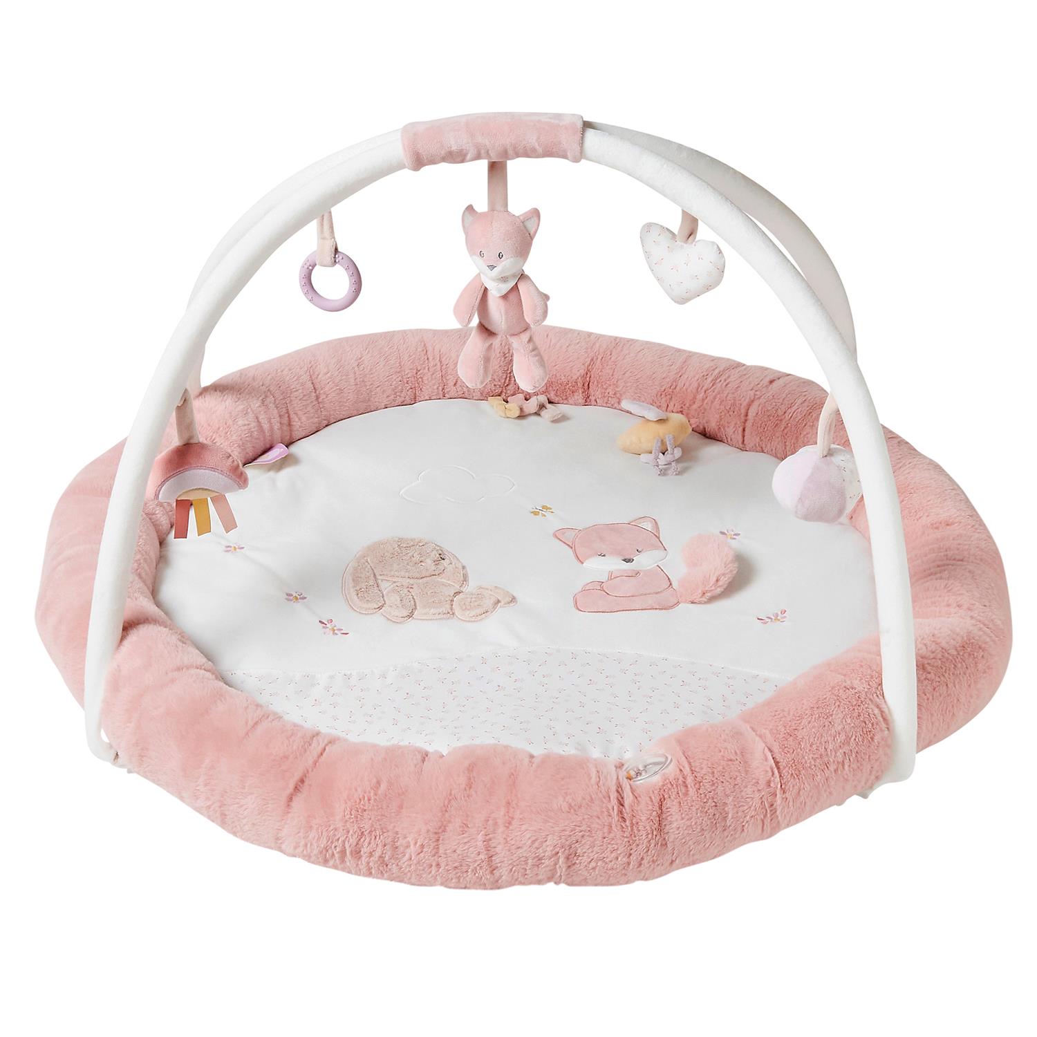 Tapis d'éveil pouf avec arches Charlie - Made in Bébé