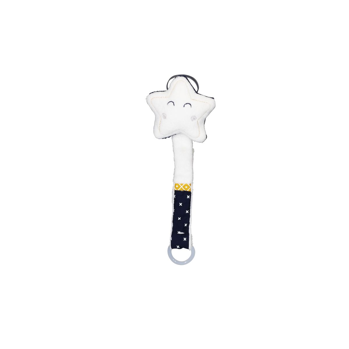 Attache sucette Hello BLEU Sauthon Baby Déco