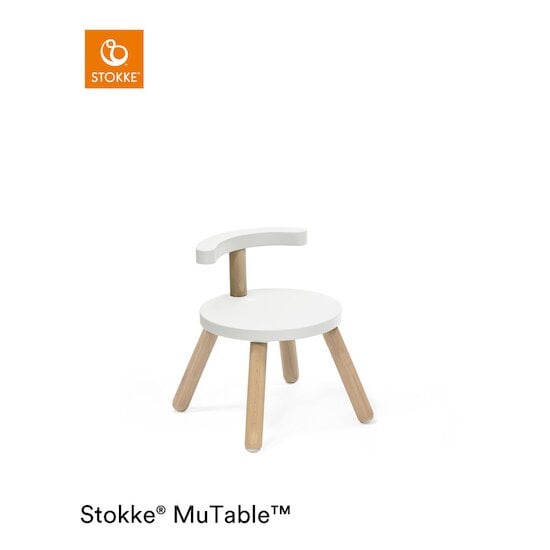 Stokke Chaise pour Table MuTable blanc 