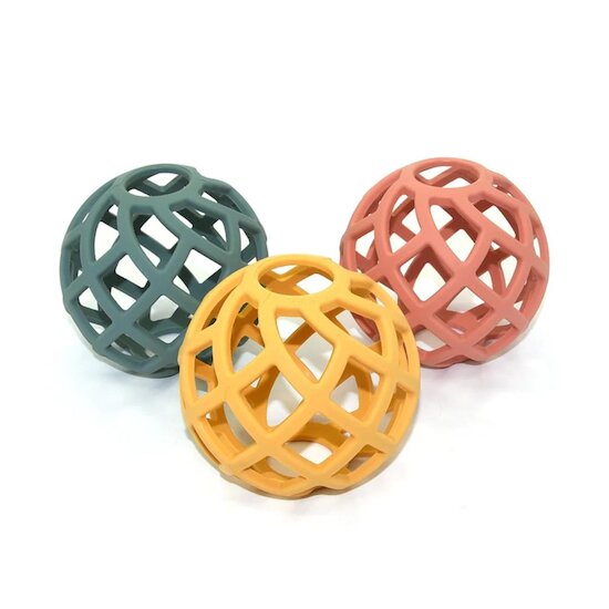 BB&Co Balle de dentiton en silicone Multicolore  BB&Co Balle de dentiton en silicone Multicolore