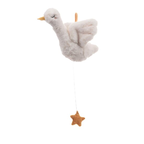 Amadeus Peluche Petite Oie Musicale Blanc  Amadeus Peluche Petite Oie Musicale Blanc