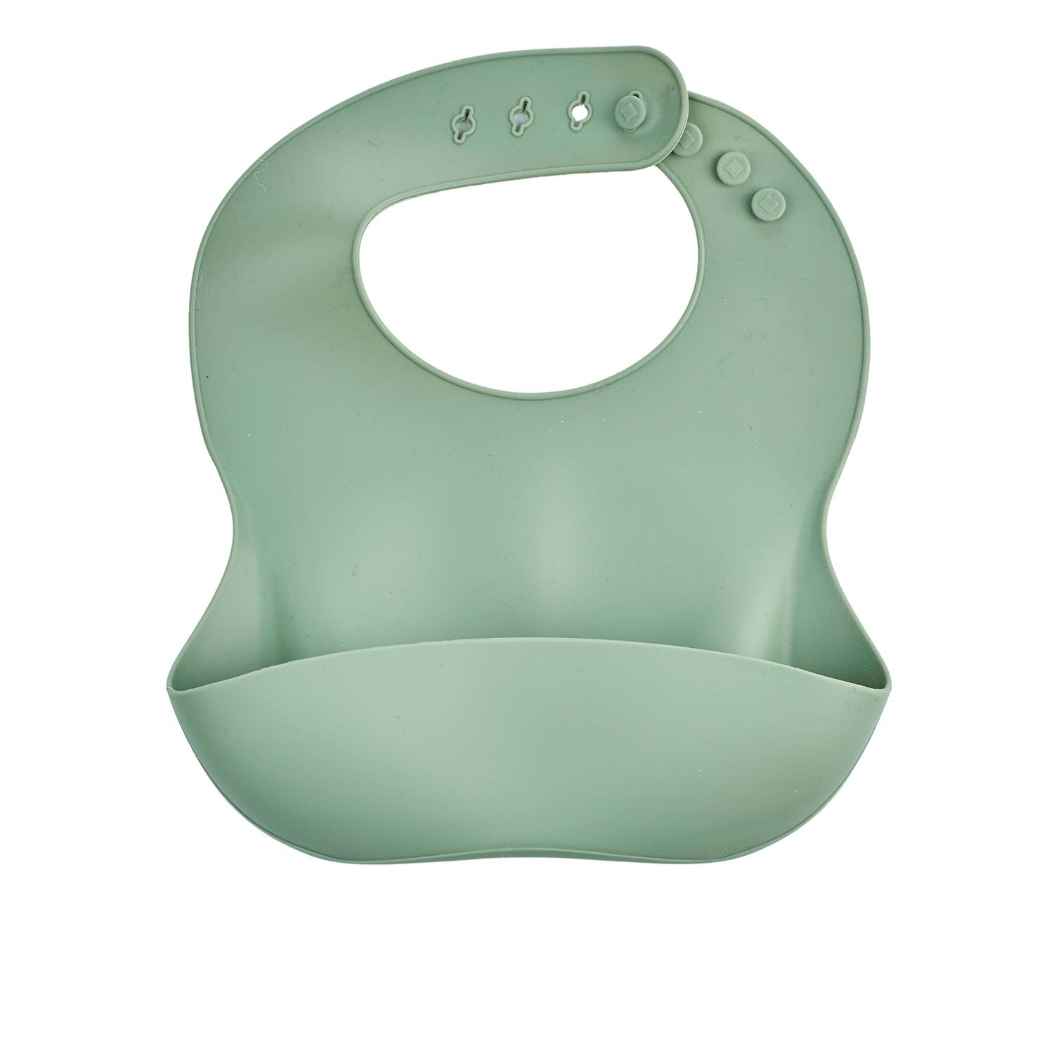 Thermobaby - Bavoir silicone VERT Thermobaby 