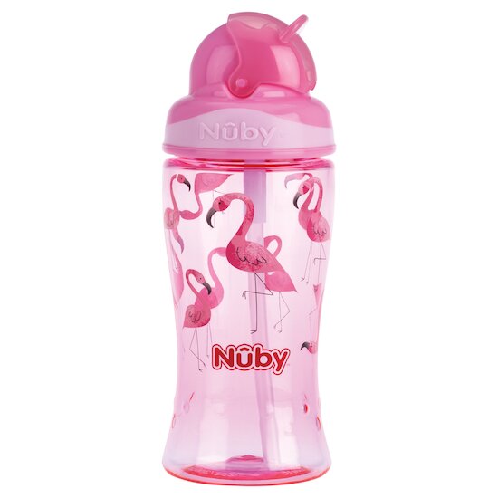 Nuby Gobelet Flip-It en Tritan rose 360 ml